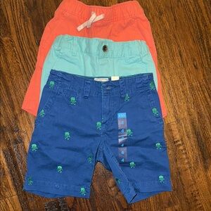 Kids Colorful Shorts Set